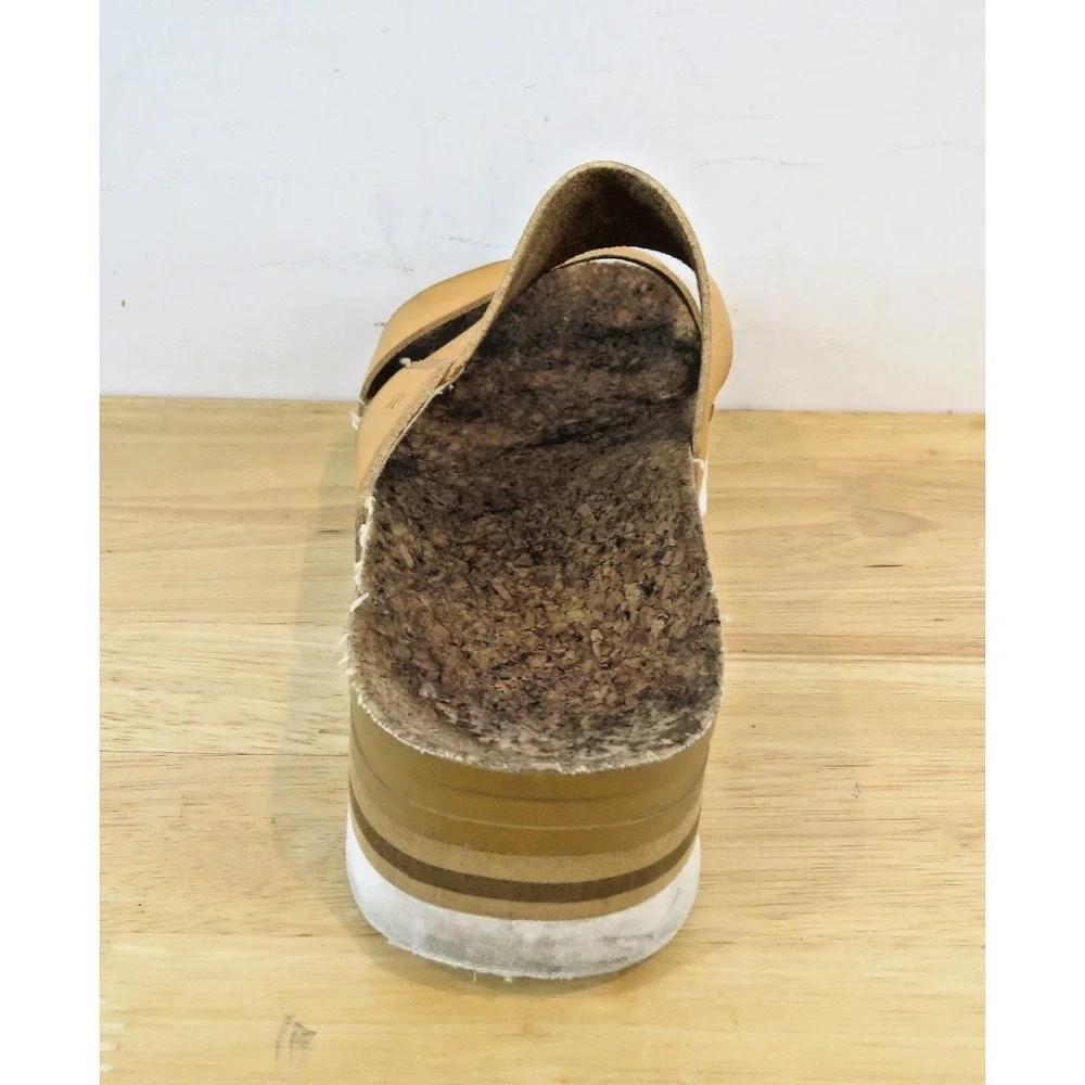 REEF Cushion Vista Hi Women's Sz 7.5M Sandals Cognac Camel Brown - Picture 8 of 12